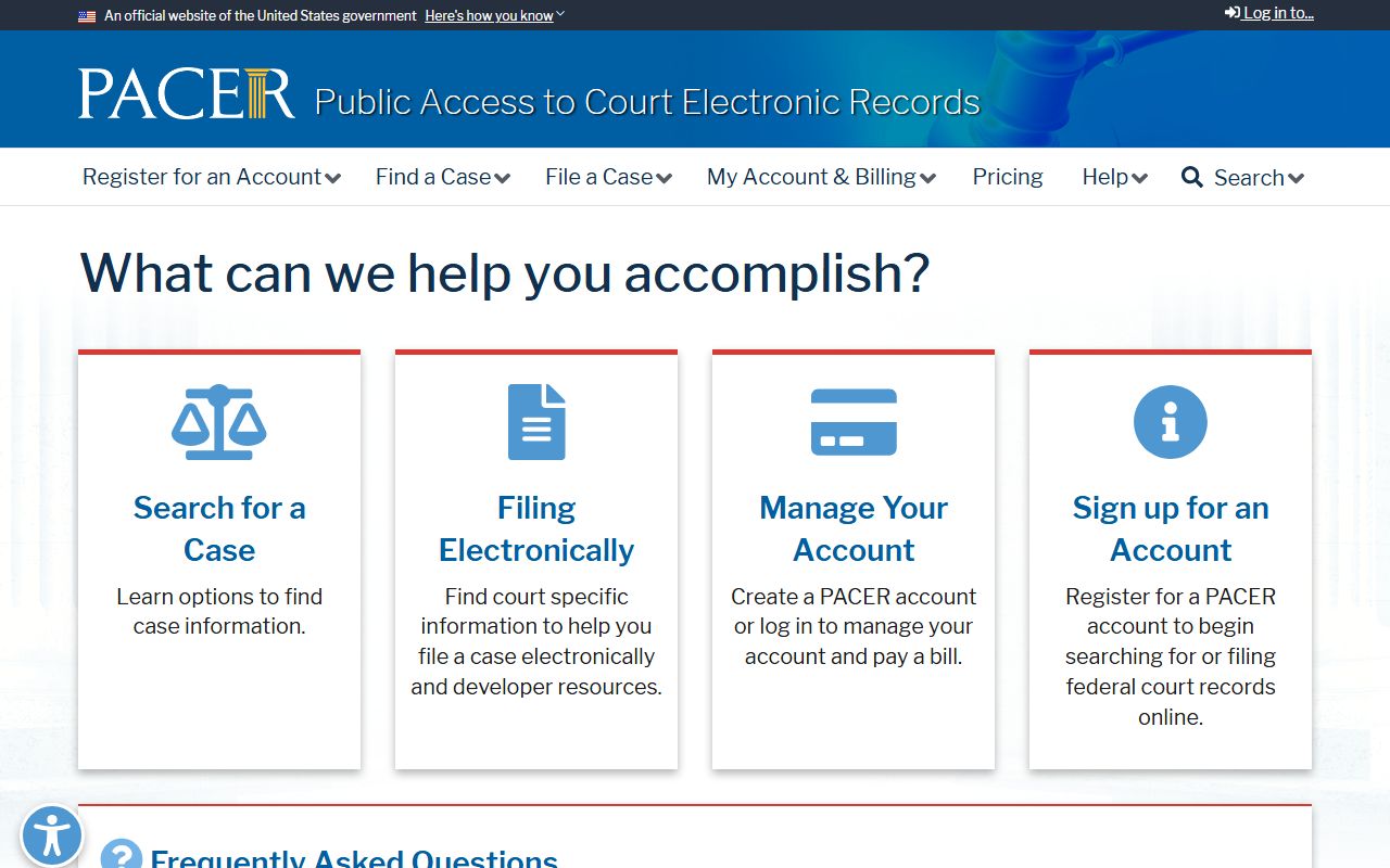 Kenton County federal case records PACER access