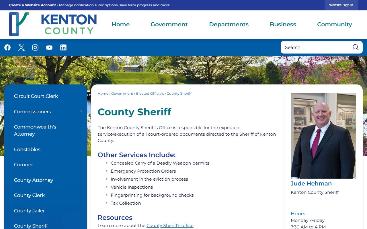 Kenton County arrest records and court charges sheriff source