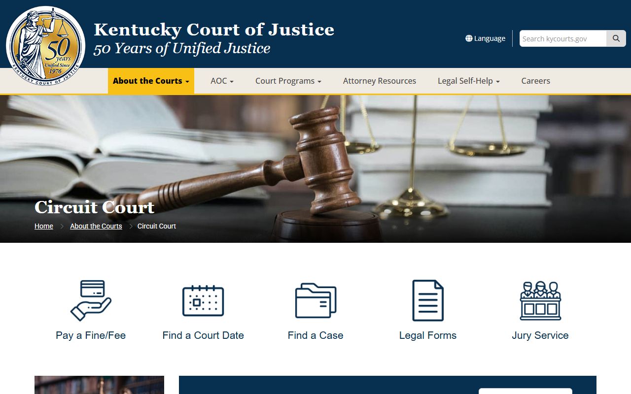 Kenton County court dockets Kentucky Circuit Court overview
