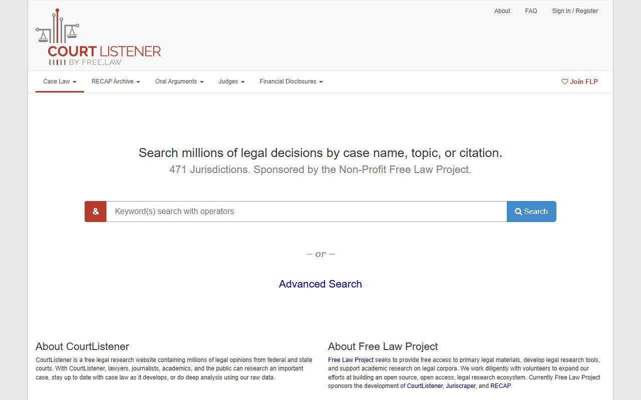 Kenton County court records CourtListener federal case law alternative